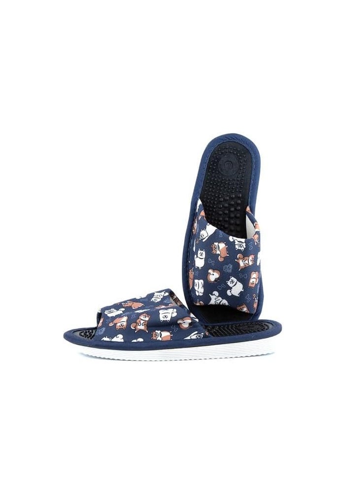 DAISO Health Sandals for Men and Women - Navy, US 7-9 / EU 40-43 - Image 1